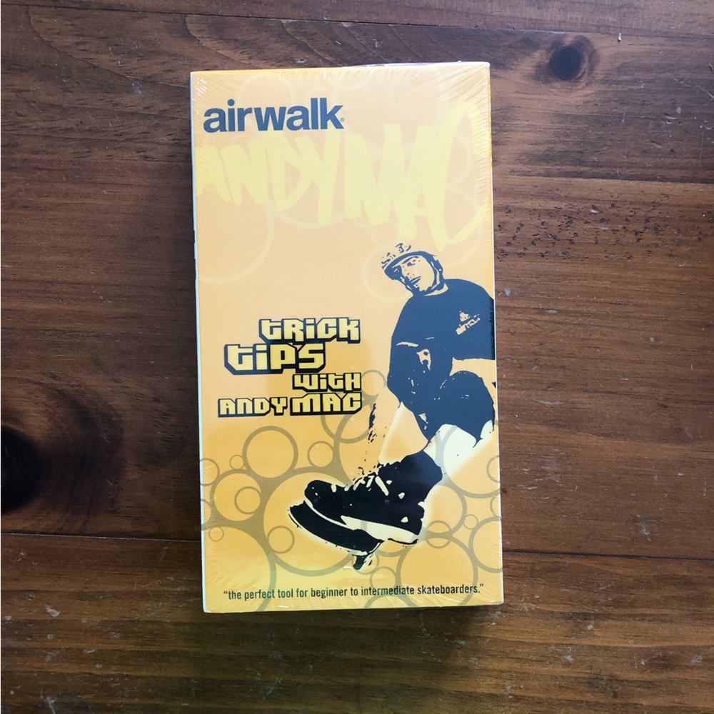 Airwalk Trick Tips VHS (unopened)